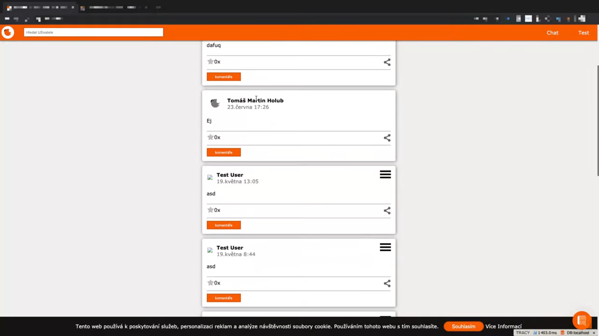 Obrázek projektu Chattr - Sára Hýžová