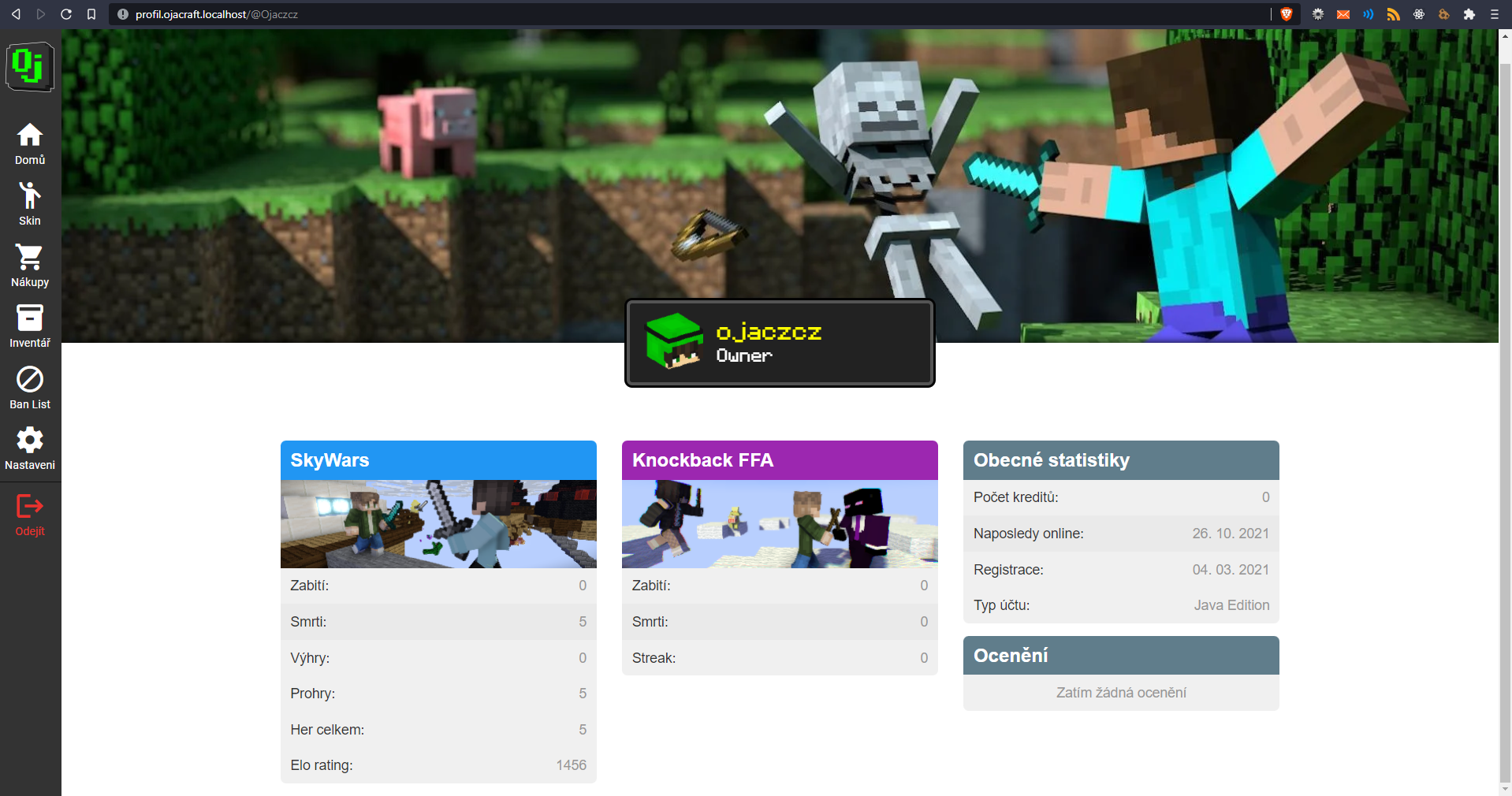 Obrázek projektu OjaCraft - Sára Hýžová