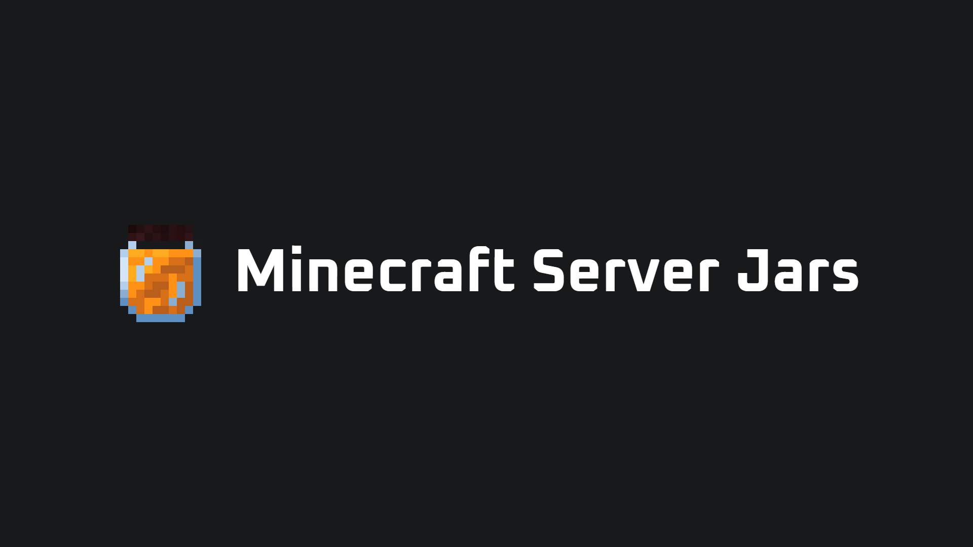 Náhled projektu Minecraft server jars - Sára Hýžová